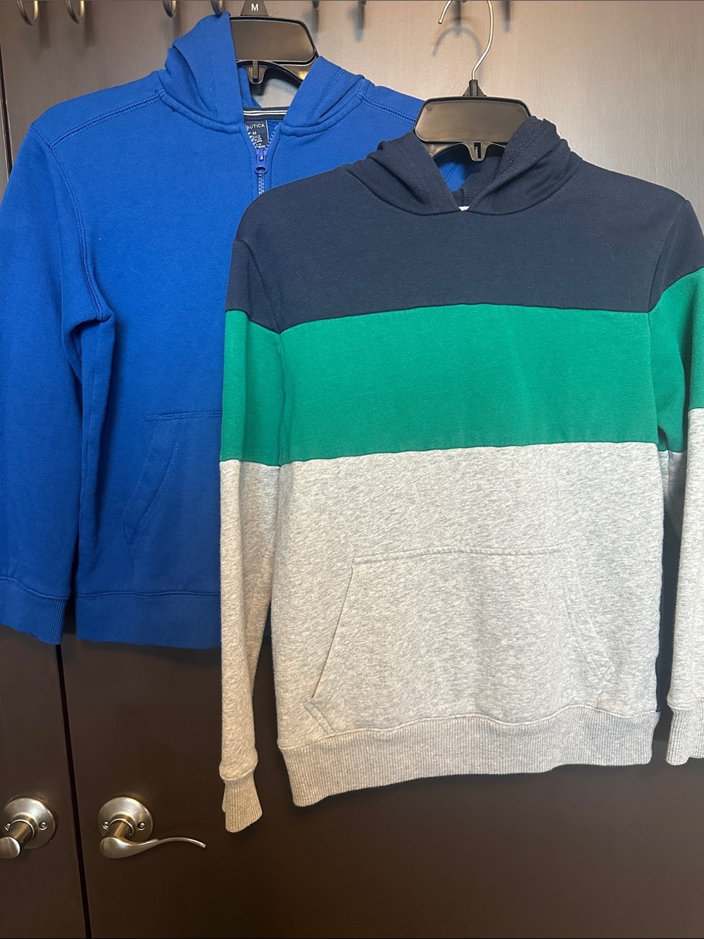 Nautica & Children's Place Boys Hooded Sweatshirts - Bundle of 2 - Size 10/12